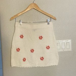Wild Fable white mini skirt